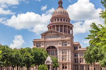 Texas State Capitol building in Austin, Texas
