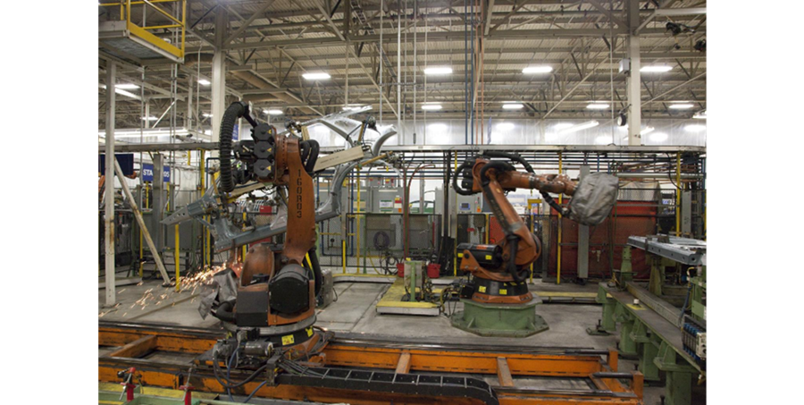MBUSI Tuscaloosa Assembly Plant — robotic manufacturing floor